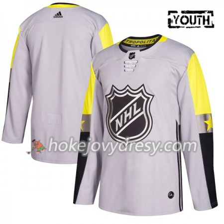 Dětské Hokejový Dres  2018 NHL All-Star Metro Division Blank Adidas Šedá Authentic